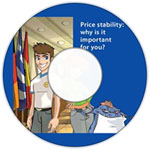 DVD label